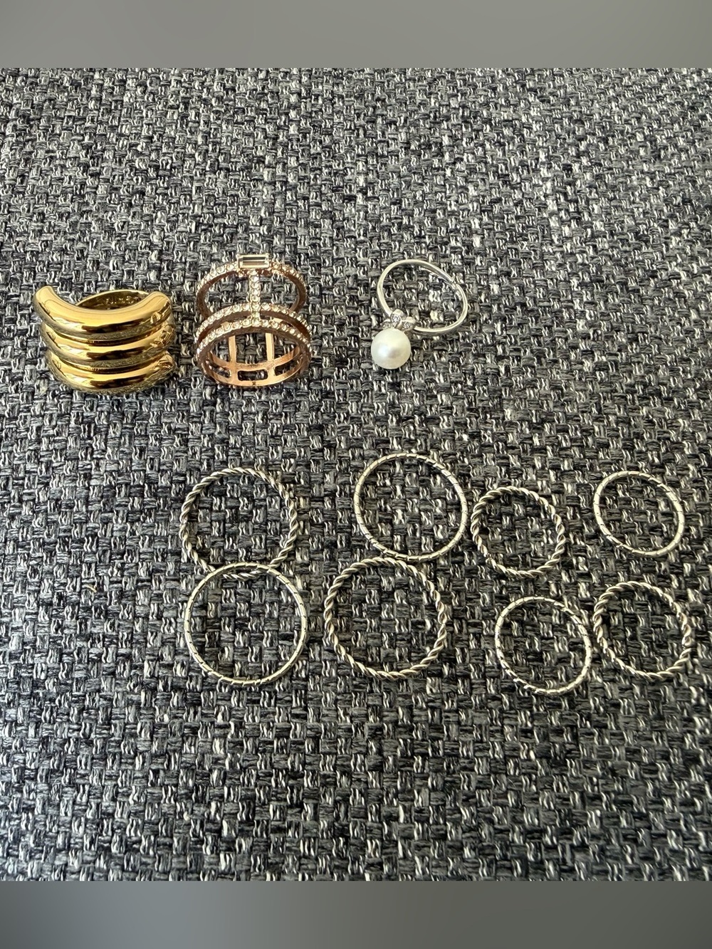 1 Pilgrim gold ring mixed lots with others